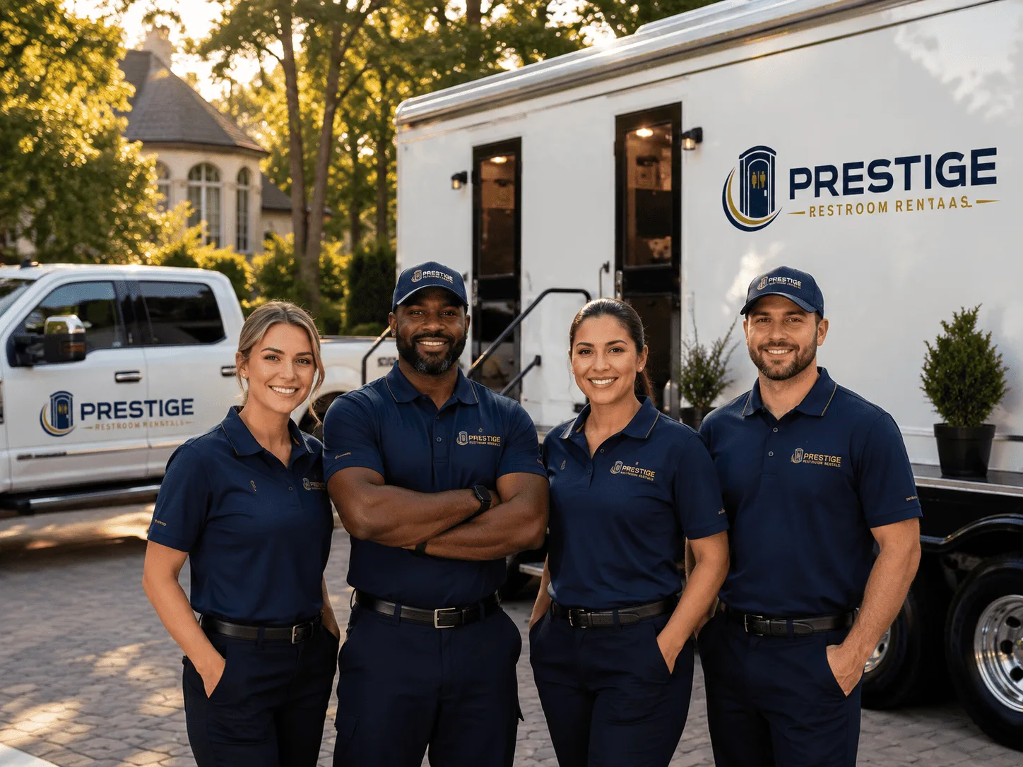 Trusted Luxury Portable Restrooms company in Lorado, WV